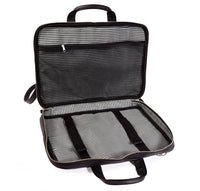 Portafolio maletin portanotebook de cuero Huacalera
